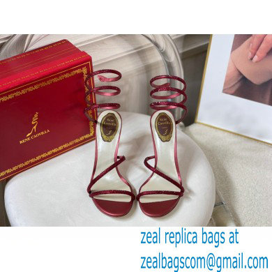 Rene Caovilla Heel 9.5cm MARGOT Jewel Sandals 09 - Click Image to Close