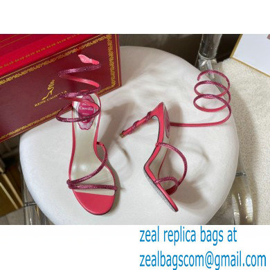 Rene Caovilla Heel 9.5cm MARGOT Jewel Sandals 10 - Click Image to Close