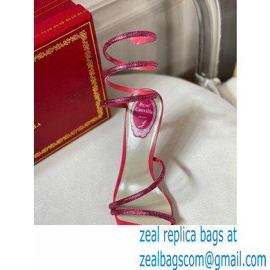 Rene Caovilla Heel 9.5cm MARGOT Jewel Sandals 10 - Click Image to Close