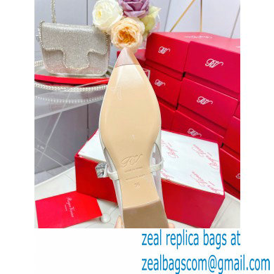 Roger Vivier Babies Ballerinas in Patent Leather off white 2023 - Click Image to Close