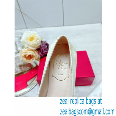 Roger Vivier Patent Leather Belle Vivier Pumps WHITE/YELLOW 2023