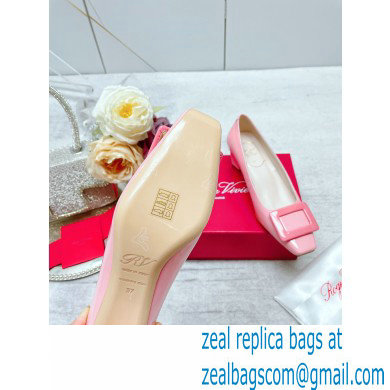 Roger Vivier Patent Leather Belle Vivier Pumps pink 2023