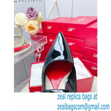 Roger Vivier Virgule Babies Pumps in Patent Leather black 2023 - Click Image to Close