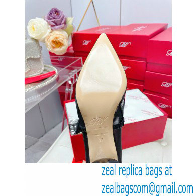 Roger Vivier Virgule Babies Pumps in Patent Leather black 2023 - Click Image to Close