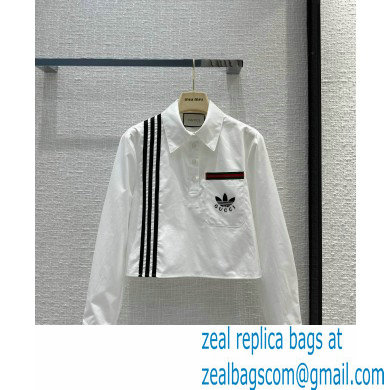 adidas x Gucci Shirt White 2023