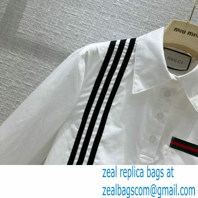 adidas x Gucci Shirt White 2023