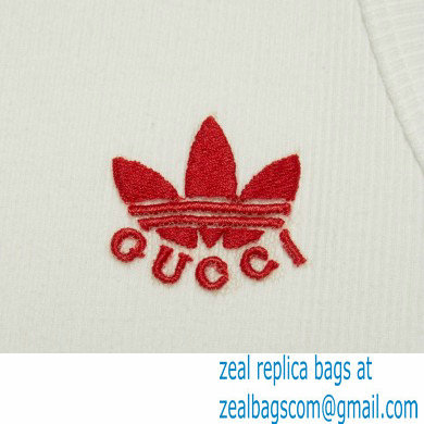 adidas x Gucci cotton tank top WHITE 714865 2023