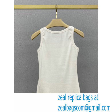 adidas x Gucci cotton tank top WHITE 714865 2023