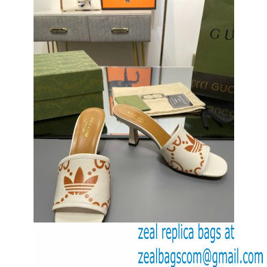 adidas x Gucci women's slide sandal WHITE 2023