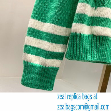 adidas x Gucci wool sweatshirt green 2023 - Click Image to Close