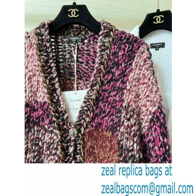 chanel multicolor wool cardigan 2023