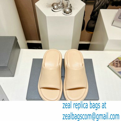 Balenciaga Rise wedge sandals Beige 2023 - Click Image to Close