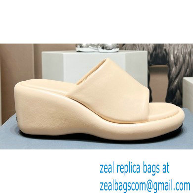 Balenciaga Rise wedge sandals Beige 2023 - Click Image to Close