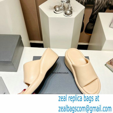 Balenciaga Rise wedge sandals Beige 2023 - Click Image to Close