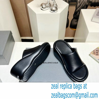 Balenciaga Rise wedge sandals Black 2023