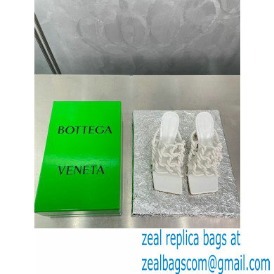 Bottega Veneta Stretch Twist Mules White 2023