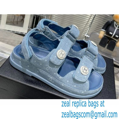 Chanel CC Logo Beach Sandals G35927 21 2023