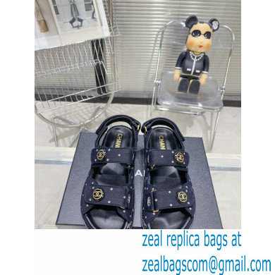 Chanel CC Logo Beach Sandals G35927 23 2023