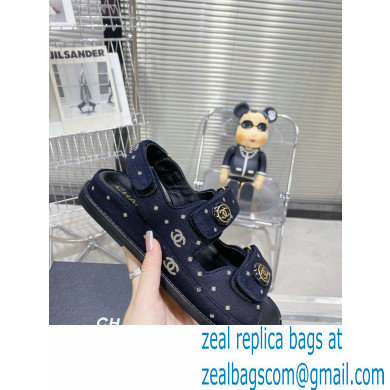 Chanel CC Logo Beach Sandals G35927 23 2023