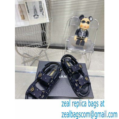 Chanel CC Logo Beach Sandals G35927 23 2023