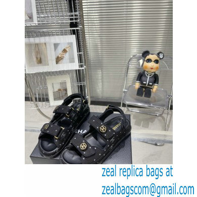 Chanel CC Logo Beach Sandals G35927 24 2023