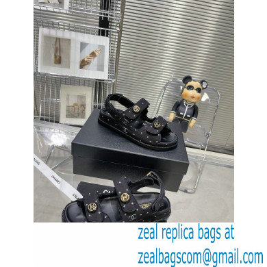 Chanel CC Logo Beach Sandals G35927 24 2023