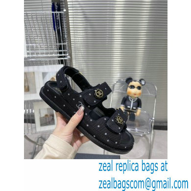 Chanel CC Logo Beach Sandals G35927 24 2023