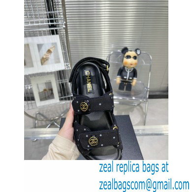 Chanel CC Logo Beach Sandals G35927 24 2023