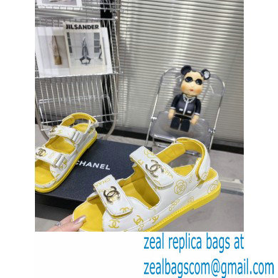 Chanel CC Logo Beach Sandals G35927 25 2023