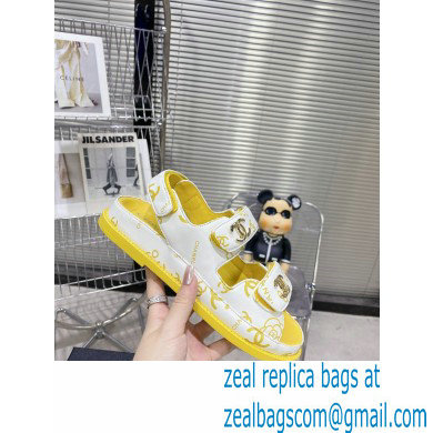 Chanel CC Logo Beach Sandals G35927 25 2023