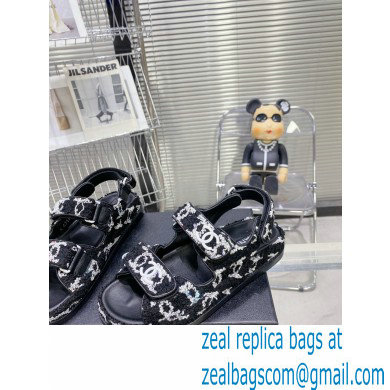 Chanel CC Logo Beach Sandals G35927 26 2023