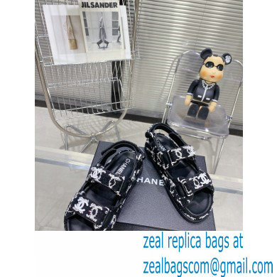 Chanel CC Logo Beach Sandals G35927 26 2023