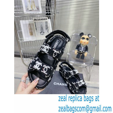 Chanel CC Logo Beach Sandals G35927 26 2023
