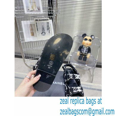 Chanel CC Logo Beach Sandals G35927 26 2023