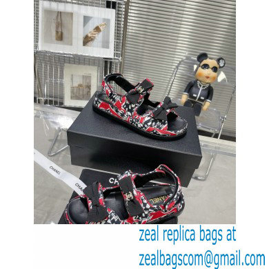 Chanel CC Logo Beach Sandals G35927 27 2023
