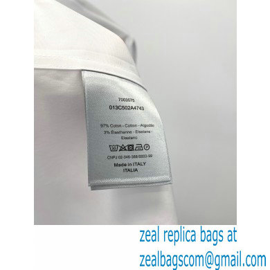 DIOR MEN'S WHITE COLLAR SHIRT 02 2023