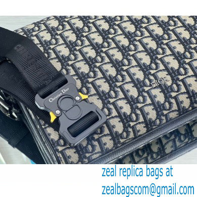 Dior Beige and Black Oblique Jacquard Lingot Messenger Bag 2023 - Click Image to Close