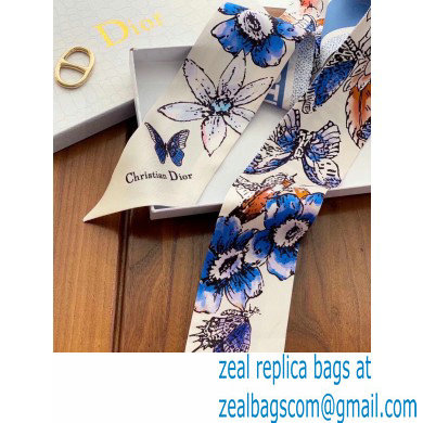 Dior Silk Twill Mitzah Scarf 5x106cm 08 2023