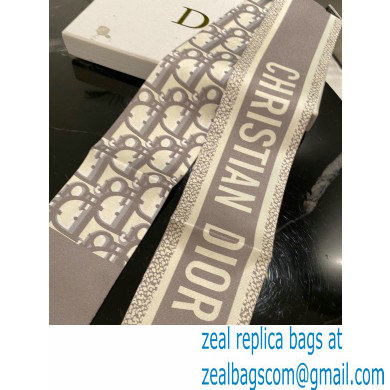 Dior Silk Twill Mitzah Scarf 6x105cm 01 2023