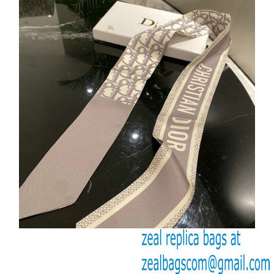 Dior Silk Twill Mitzah Scarf 6x105cm 01 2023