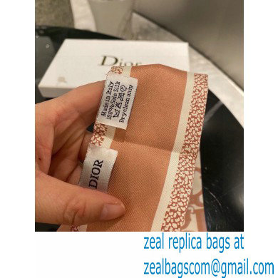 Dior Silk Twill Mitzah Scarf 6x105cm 03 2023
