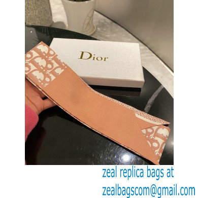 Dior Silk Twill Mitzah Scarf 6x105cm 03 2023