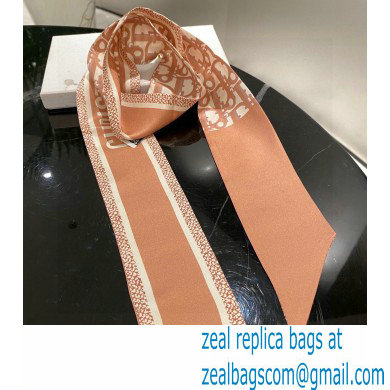 Dior Silk Twill Mitzah Scarf 6x105cm 03 2023