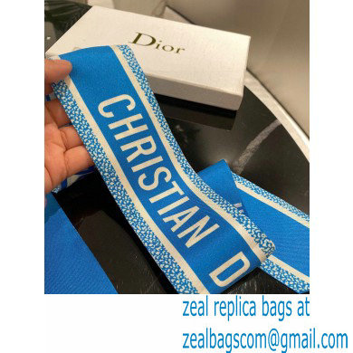 Dior Silk Twill Mitzah Scarf 6x105cm 04 2023
