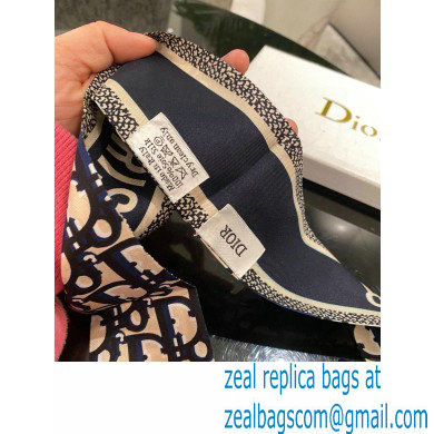 Dior Silk Twill Mitzah Scarf 6x105cm 05 2023