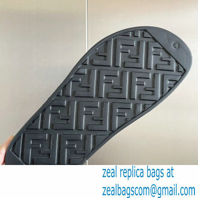 Fendi EVA Rubber Sandals Black 2023 - Click Image to Close