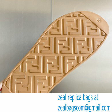 Fendi EVA Rubber Sandals Brown 2023