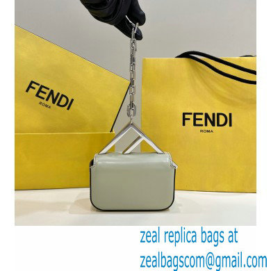 Fendi leather Nano Bag F bag Light Green 2023