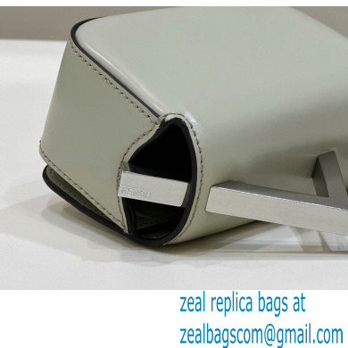 Fendi leather Nano Bag F bag Light Green 2023