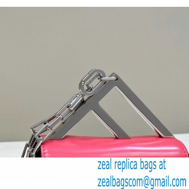 Fendi leather Nano Bag F bag Pink 2023